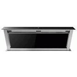 Larger image of Osprey Hoods Down Draft Cooker Hood With Black Glass (900mm).