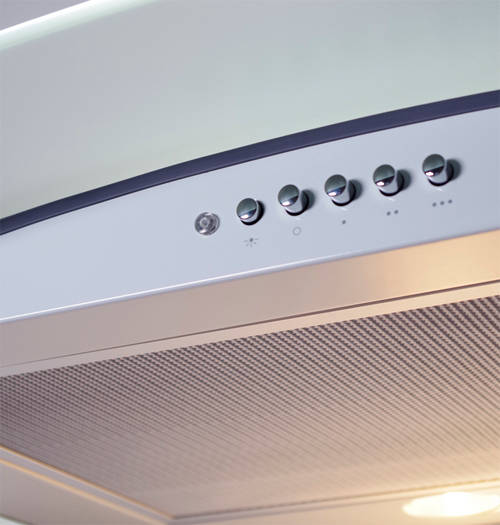 Example image of Osprey Hoods Cooker Hood With LED Lighting (White, 600mm).