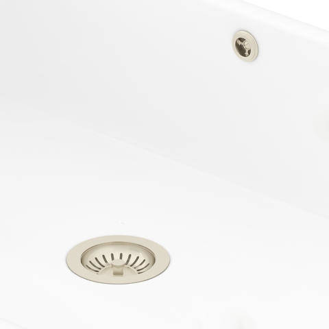 Larger image of Perrin & Rowe Wastes Single Bowl Sink Waste and Overflow Kit (Pewter).