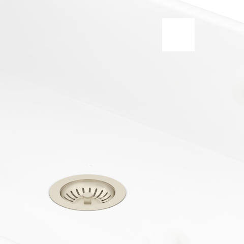 Larger image of Perrin & Rowe Wastes Single Bowl Sink Waste (Pewter, No Overflow)