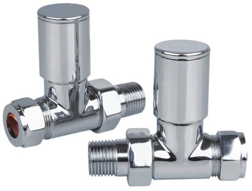 Example image of Phoenix Radiators Thermostatic Element Pack & Straight Valves  (300w).