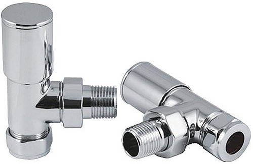 Example image of Phoenix Radiators Thermostatic Element Pack With Angled Valves  (600w).