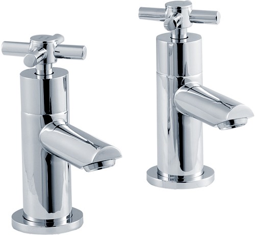 Larger image of Crown Series 1 Bath Taps (Chrome).