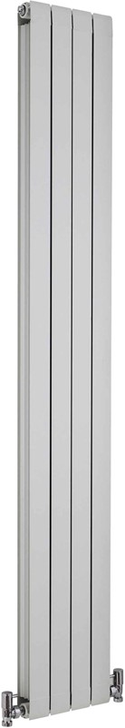 Larger image of Crown Radiators Myrtle Vertical Radiator (White). 255x1800mm. 3695 BTU.