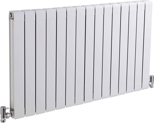 Larger image of Crown Radiators Myrtle Horizontal Radiator (White). 984x600mm. 5156 BTU.