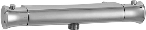 Example image of Crown Showers Thermostatic Bar Shower Valve With Slide Rail Kit.