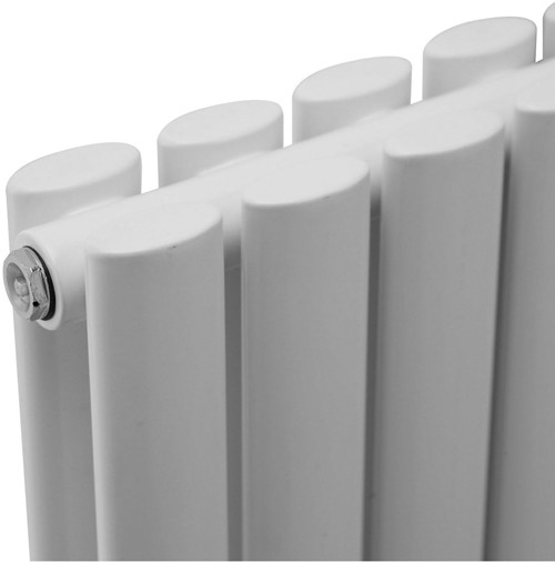 Example image of Crown Radiators Ricochet Horizontal Radiator (White). 1750x354mm.