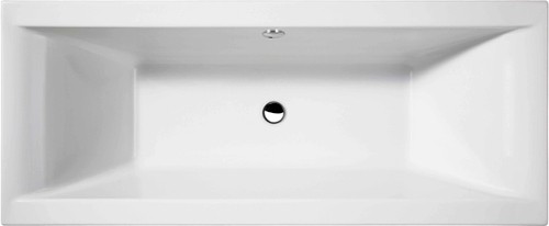Nuie Crown Baths Asselby Double Ended Acrylic Bath. 1700X750mm.