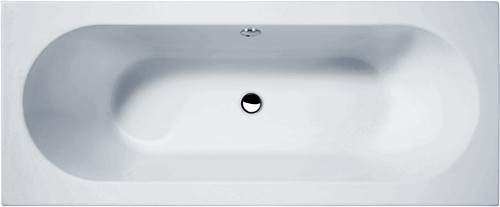Nuie Crown Baths Otley Double Ended Acrylic Bath. 1700X750mm.