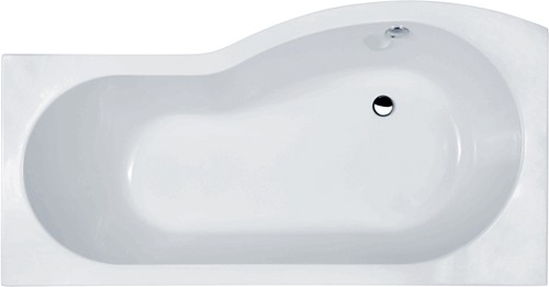 Example image of Crown Suites 1700mm Shower Bath Suite With Toilet & Basin (Left Handed).