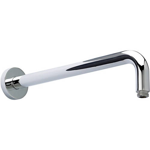 Larger image of Crown Shower Arm (345mm, Chrome).