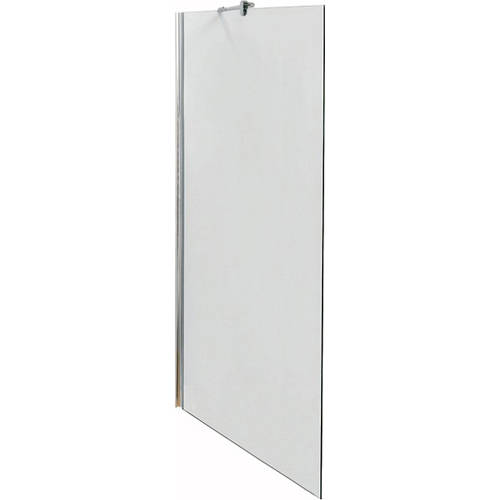 Larger image of Crown Wet Room Glass Shower Screen & Arm (1200x1850mm).