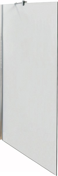 Larger image of Crown Wet Room Glass Shower Screen & Arm (1400x1850mm).