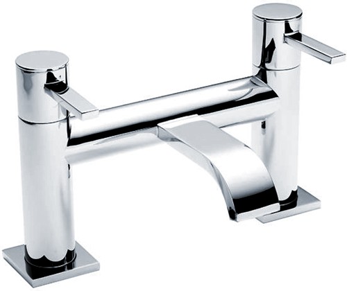 Larger image of Crown Series W Bath Filler Tap (Chrome).