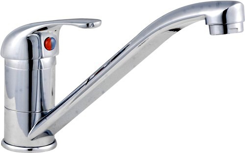Example image of Pyramis Dione 1.5 Bowl Undermount Kitchen Sink, Waste & Tap. 590x460mm.