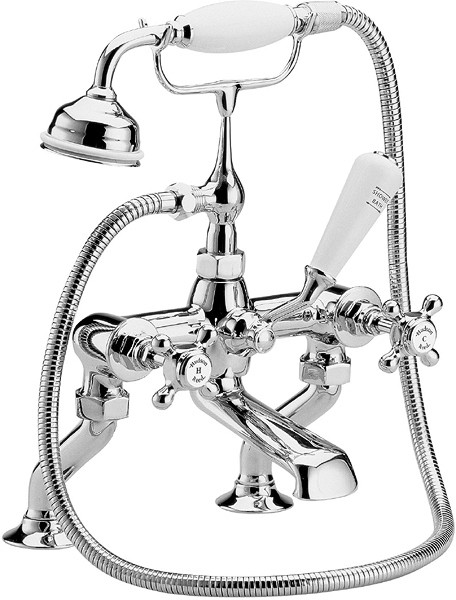 Larger image of Hudson Reed Topaz Bath shower mixer (Chrome)