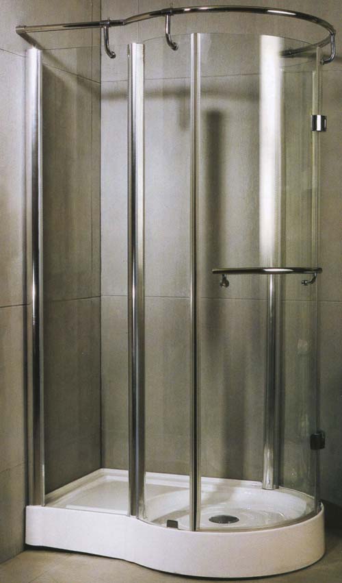 Larger image of Specials Offset quadrant shower enclosure with tray & waste (right handed).