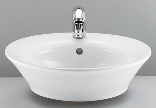 Larger image of Venezia 1 Tap Hole Vanity Basin.