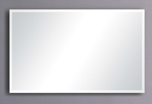 Larger image of Reflections Donegal bathroom mirror.  Size 800x500mm.