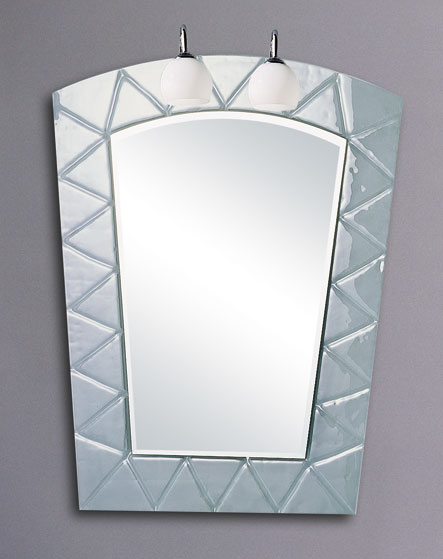 Larger image of Reflections Dorset illuminated bathroom mirror.  Size 700x900mm.