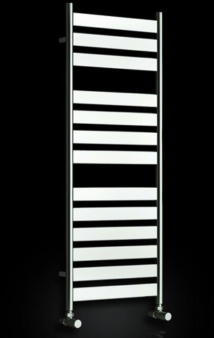 Larger image of Reina Radiators Carpi Towel Radiator (Chrome). 300x1200mm.