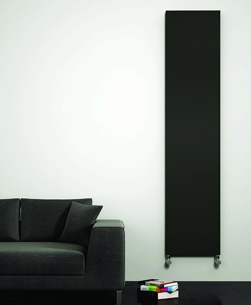 Larger image of Reina Radiators Lasina Vertical Radiator (Anthracite). 400x1800mm.