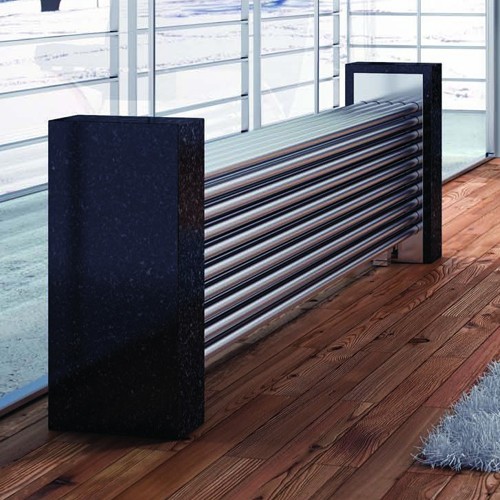 Larger image of Reina Radiators Marinox Radiator With 26 Tubes (Stainless Steel). 500x1200.