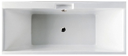 Larger image of RAK Evolution Modern Acrylic Bath. 1750x750mm (Undrilled, White).