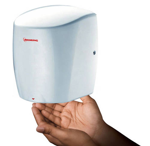 Example image of Redring Autodry Rapid Commercial Hand Dryer (White).