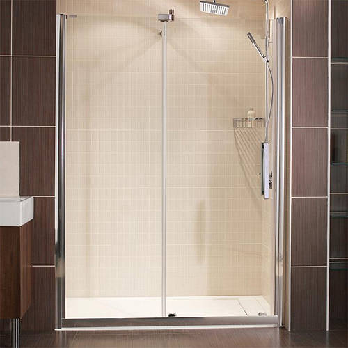 Larger image of Roman Desire Luxury Sliding Shower Door (1200mm, Right Handed).