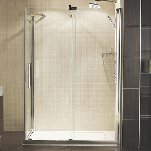 Larger image of Roman Desire Luxury Shower Enclosure (1200x900mm, LH).