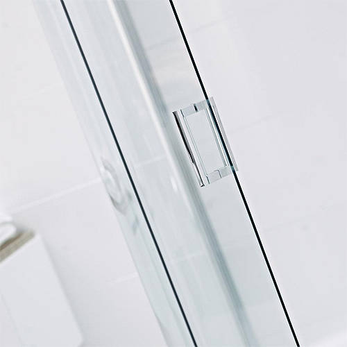 Example image of Roman Lumin8 Shower Enclosure With Pivot Door & 200 Panel (1200x800mm).