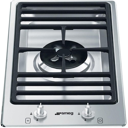 Larger image of Smeg Gas Hobs Domino Ultra-Rapid Burner. 30cm (Stainless Steel).