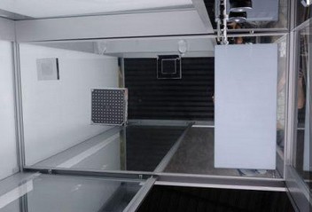 Example image of Hydra Rectangular Steam Shower Enclosure With Mirror Ceiling. 1500x900.