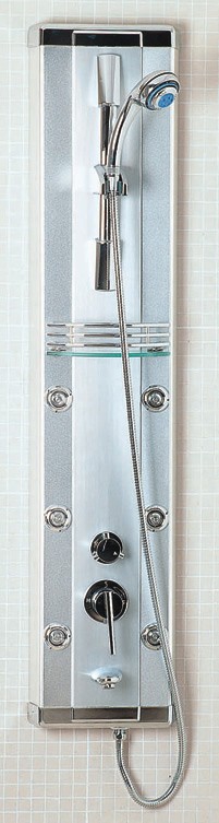 Larger image of Hydra Pro Caspian 6 Jet Shower Panel.