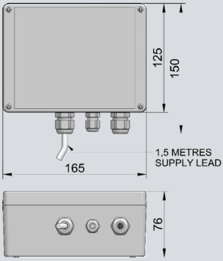 Technical image of Techflow Shower Waste Pump & Tiled Floor Gully Kit.