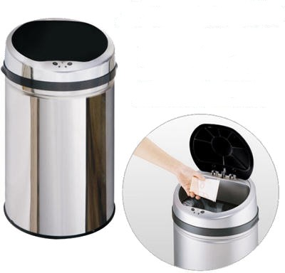 Larger image of Auto Sensor Bin 30 Litre Stainless Steel Waste Bin.