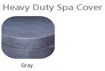Example image of Hot Tub Gypsum Ocean Hot Tub (Black Cabinet & Grey Cover).