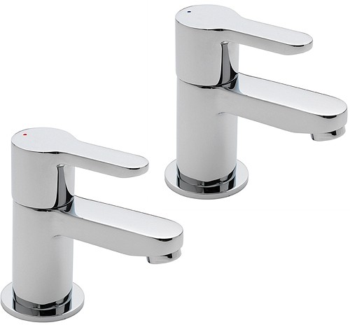 Larger image of Tre Mercati Lollipop Bath Taps (Chrome).