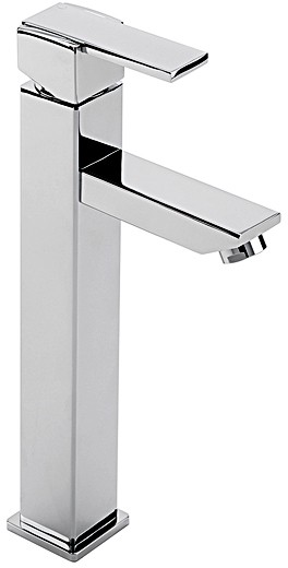 Larger image of Tre Mercati Turn Me On Extended Basin Mixer Tap (Chrome).