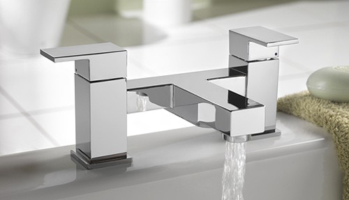 Example image of Tre Mercati Edge Bath Filler Tap (Chrome).