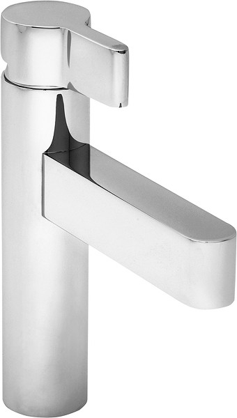 Larger image of Tre Mercati Cabana Mono Basin Mixer Tap With Click Clack Waste (Chrome).