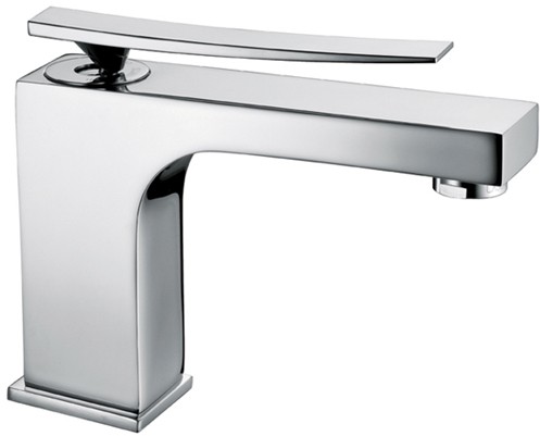 Larger image of Tre Mercati Dance Mono Basin Mixer Tap With Pop Up Waste (Chrome).
