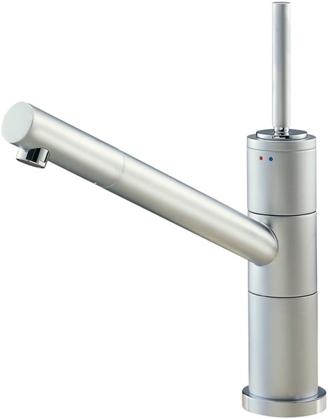 Larger image of Tre Mercati Kitchen Anzio Joy Kitchen Tap (Satin Chrome).