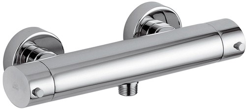 Larger image of Tre Mercati Bella Thermostatic Bar Shower Valve (Chrome).