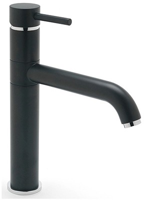 Larger image of Tre Mercati Kitchen Milan Kitchen Tap (Black).