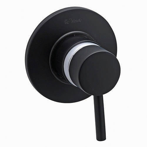 Larger image of Tre Mercati Milan Concealed Manual Shower Valve (Matt Black).