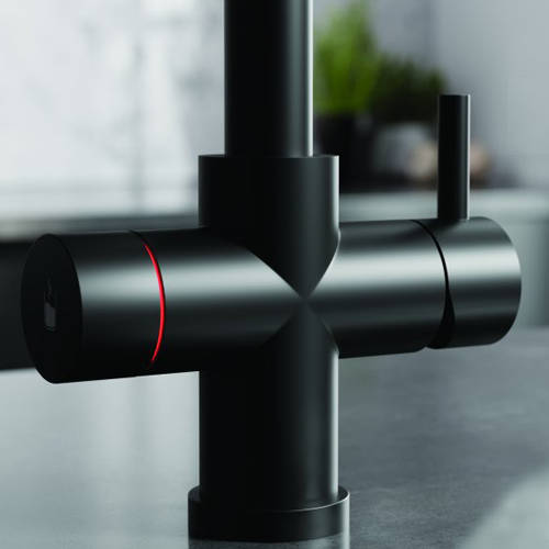 Example image of Tre Mercati Boiling Taps 3-In-1 Boiling, Hot & Cold Water Tap (Matt Black).