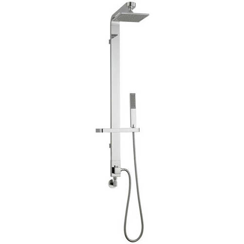 Larger image of Component Intuition Shower Kit With Diverter (Chrome).