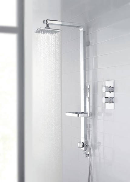 Example image of Component Intuition Shower Kit With Diverter (Chrome).
